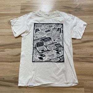 Ashes57 teklife shirt white medium M